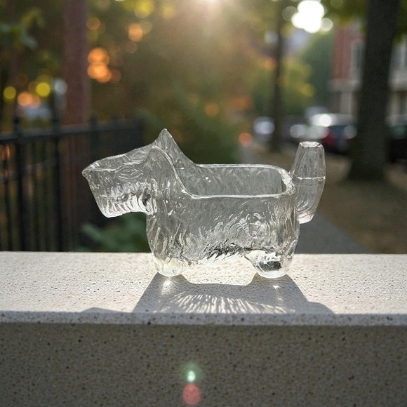 Other - Vintage Clear Glass Scottie Dogs Creamer Candy Container No. 7 Set
1950s Novelty